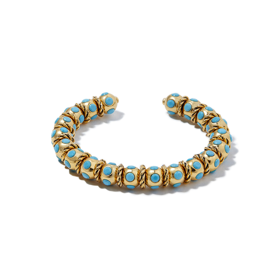 Merrichase Dolce vita turquoise flexible cuff bracelet