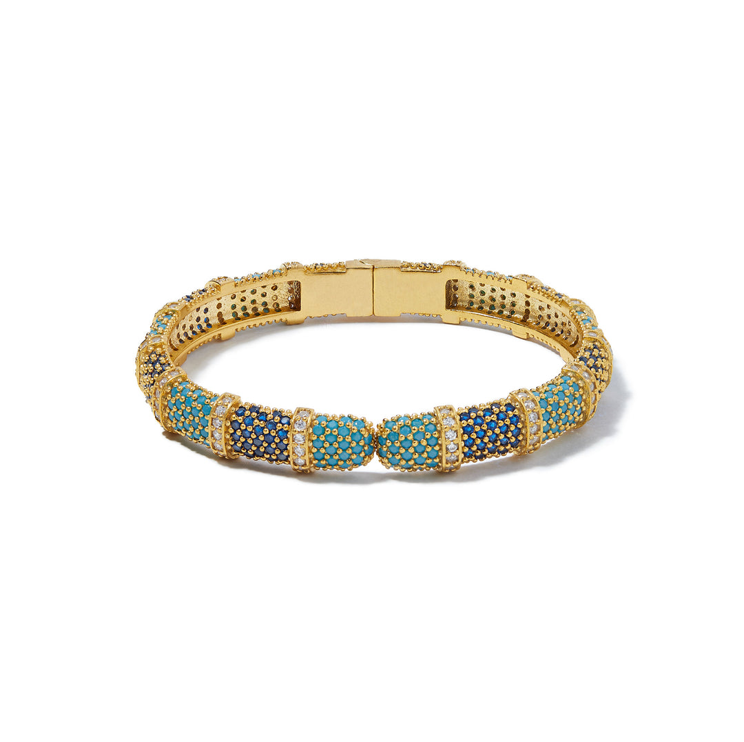 Navy Stackable Bracelet Cuff Navy Stackable Bracelet Cuff