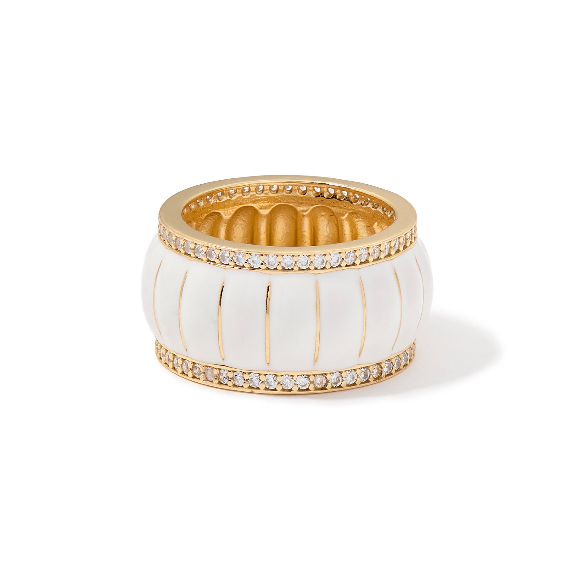 Raffles Ring in Alabaster – Merrichase